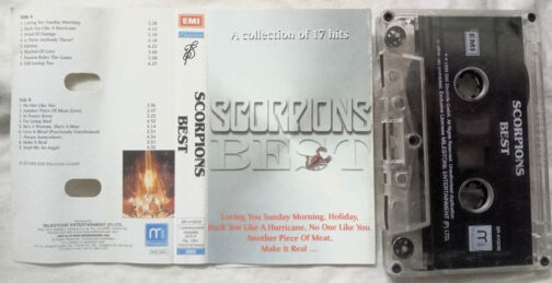 Scorpions Best A Collection of 17 Hits Audio Cassette