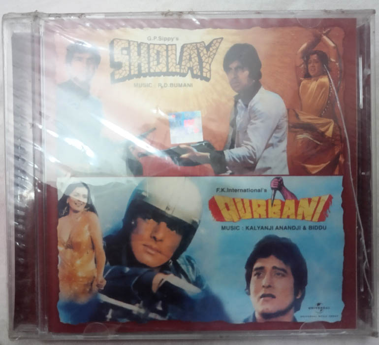 Sholay - Qurbani Hindi Film Song Audio cd