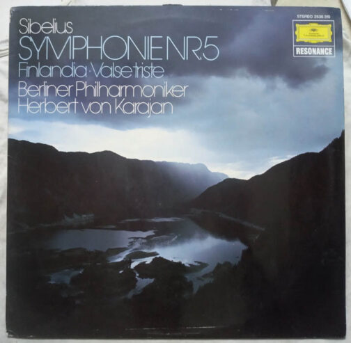 Sibelius Symphonie NR5 LP Vinyl Record