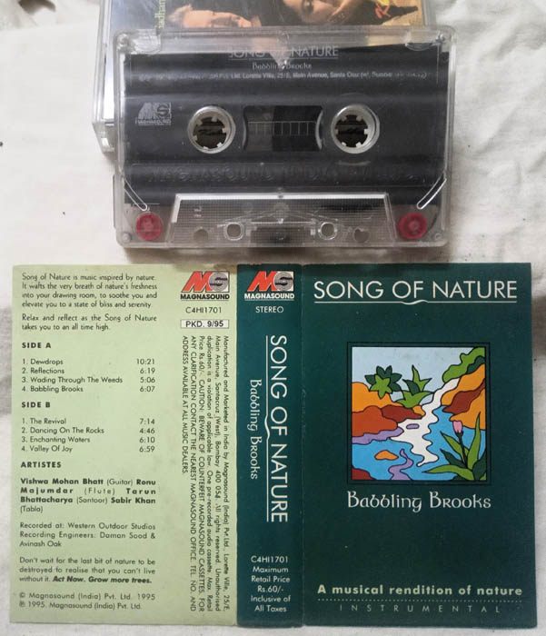 Song of nature Babbling Brooks Audio Cassette