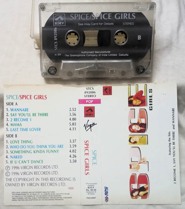 Spice Girls Audio Cassette