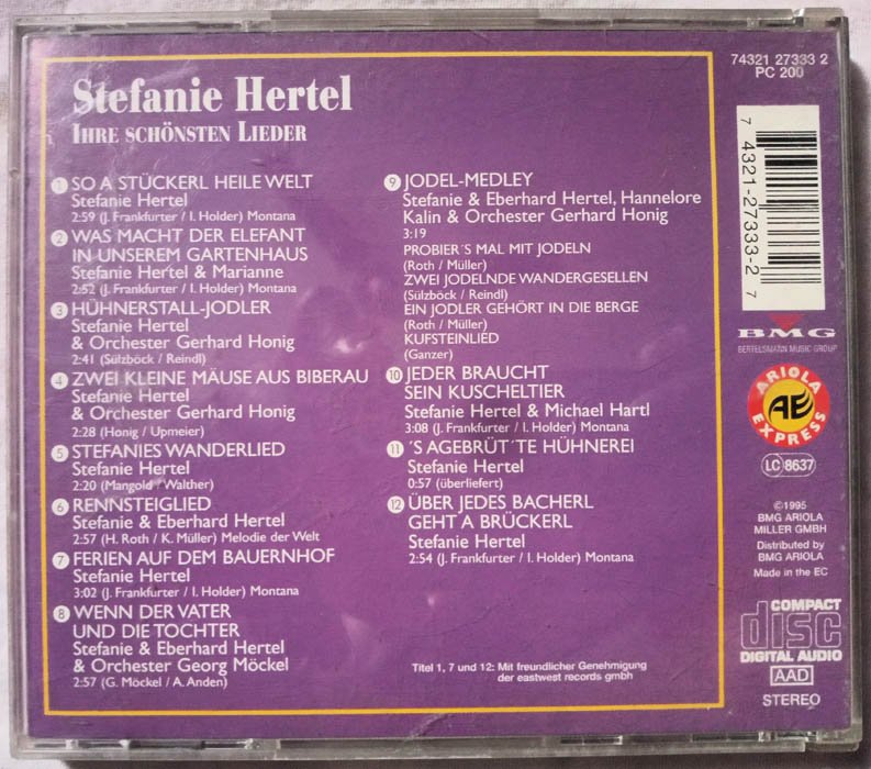 Stefanie Hertel ihre Schonsten Lieder Audio cd