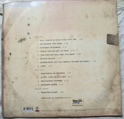 Stephen Stills Just Roll Tape LP Vinyl Record