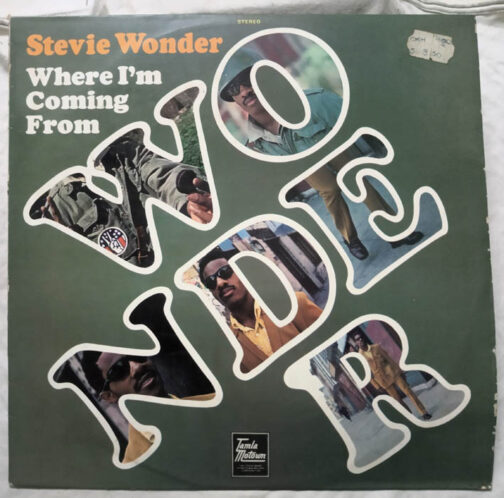 tevie Wonder where im coming from wonder LP Vinyl Record