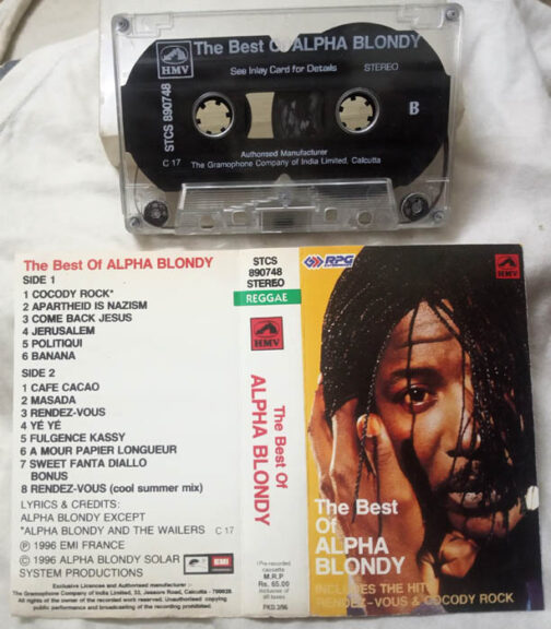 The Best of Alpha Blondy Audio Cassette