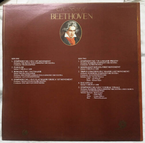 The Best of Beethoven Vinyl Record