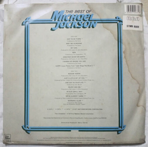 The Best of Michael Jackson Vinyl Record