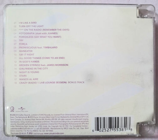 The Best of Nelly Furtado Album Audio cd