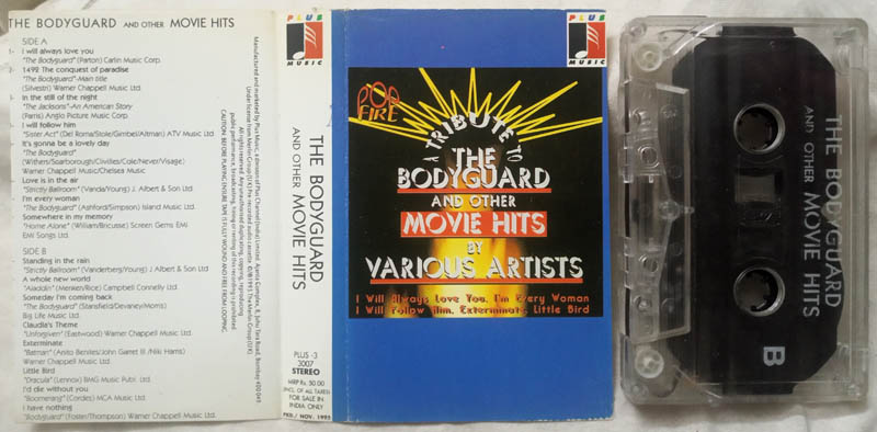 The Bodyguard and other movie Hits Audio Cassette