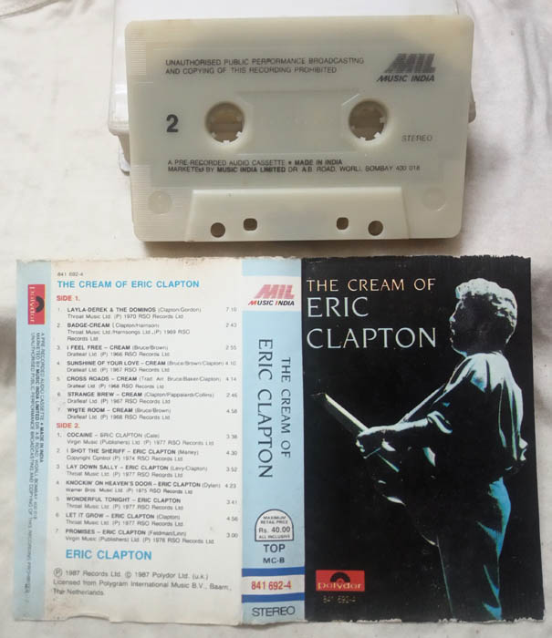 The Cream of Eric Clapton Audio Cassette
