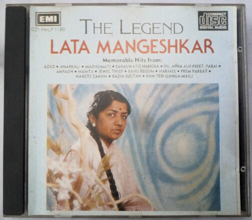The Legend Lata Mangeshkar Hindi Film Songs Audio cd (2)