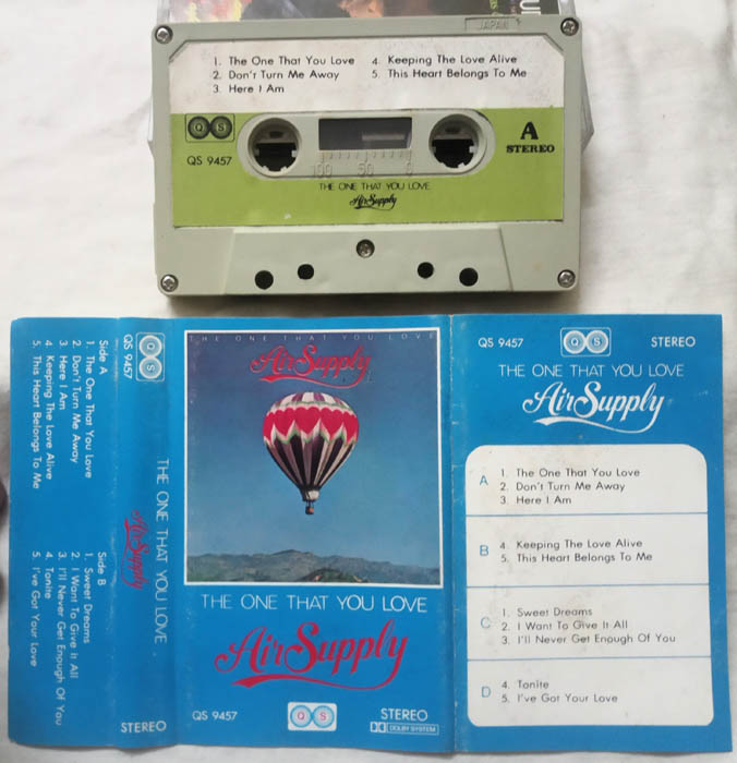 The one that you love Air Supply Album Audio Cassette