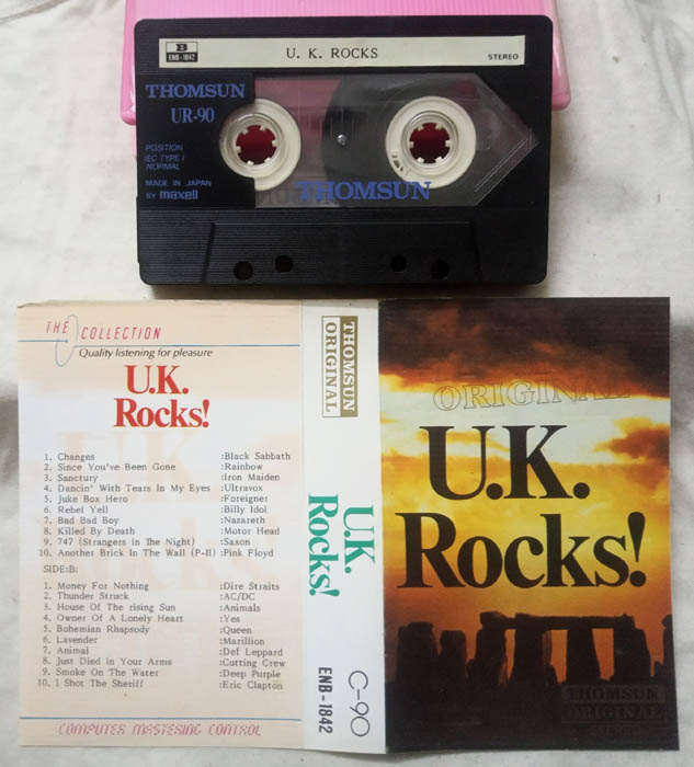 U.K. Rocks Audio Cassette
