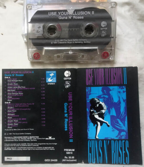 Guns N Roses Use Your Illusion 1 Audio Cassette