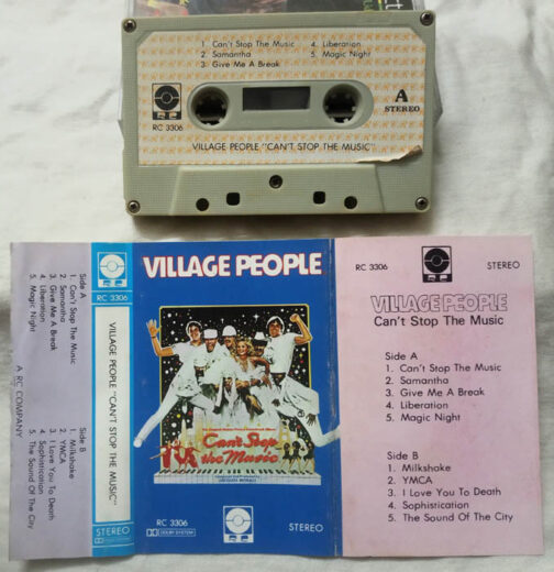 Village People Can't Stop The Music Album Audio Cassette