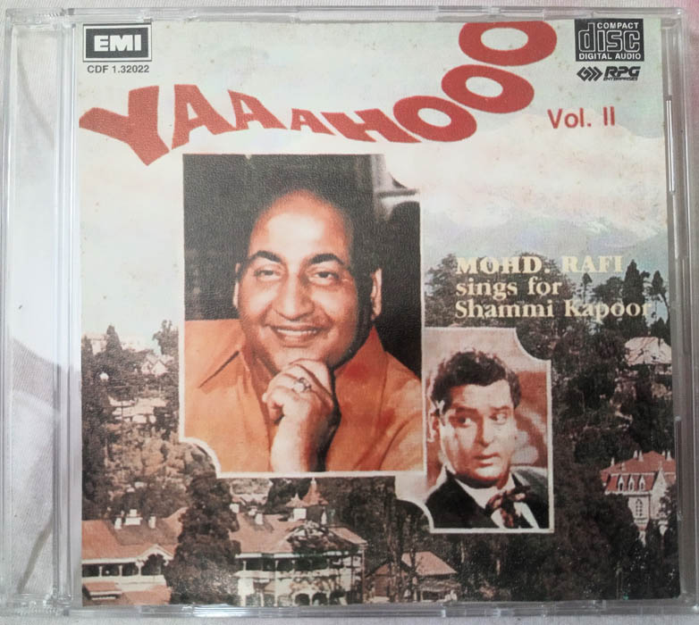Yaahoo Mohd Rafi Songs for Shammi Kapoor Audio cd