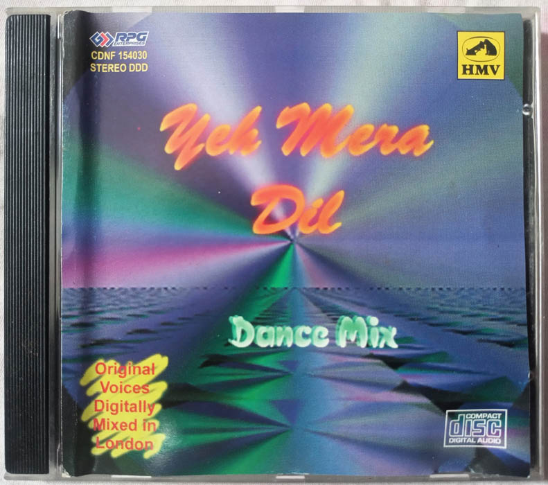 Yeh Mera Dil Dance Mix Audio cd