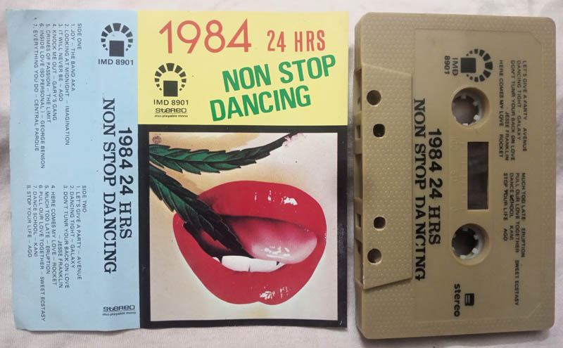 1984 24 hrd Non Stop Dancing udio Cassette
