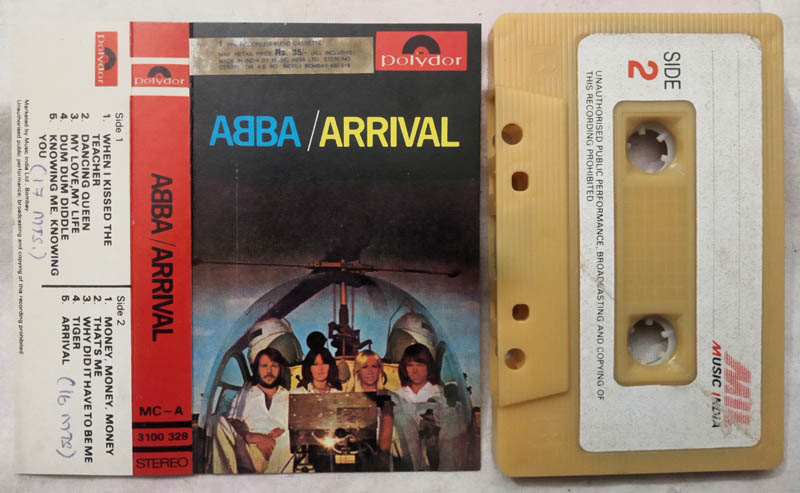 Abba Arrival Album Audio Cassette