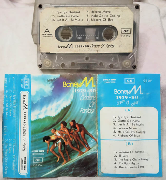 Boney m 1979 - 80 oceans of fantasy Audio Cassette