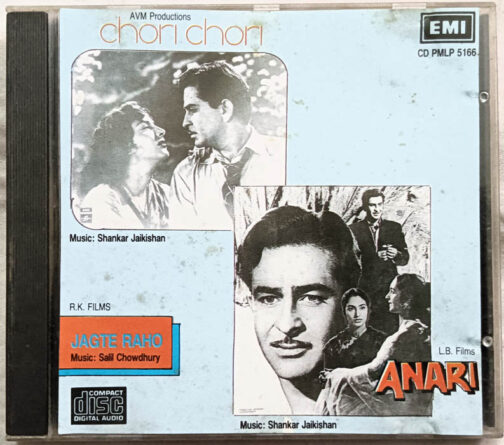 Chori Chori - Anari Hindi Film Songs Audio CD By Shankar Jaikishan (2)