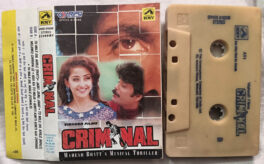 Criminal Hindi Film Songs Audio cassette By M.M.Kreem