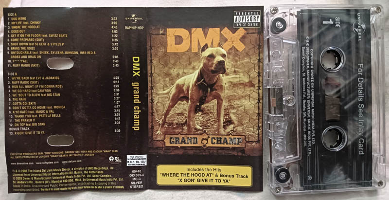 D MX Grand Champ Audio cassette