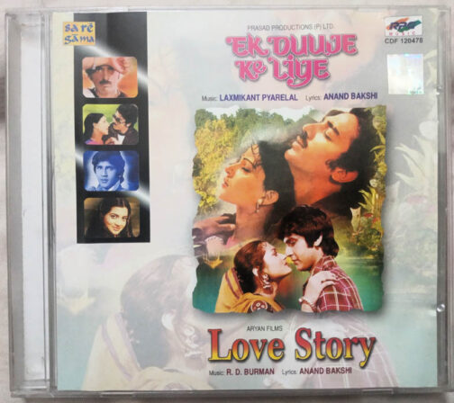 Ek Duuje ke Liye - Love Story Hindi Film Song Audio cd (2)