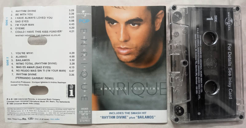 Enrique Iglesias Album Audio Cassette