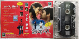 Ghajini Tamil Audio Cassettes By Harris Jayaraj