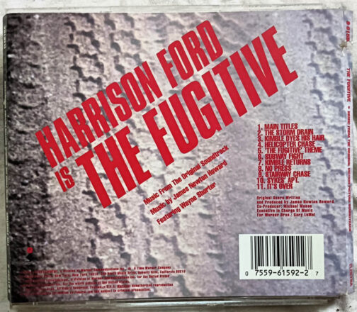 Harrison Ford is The Fugitive Soundtrack Audio cd
