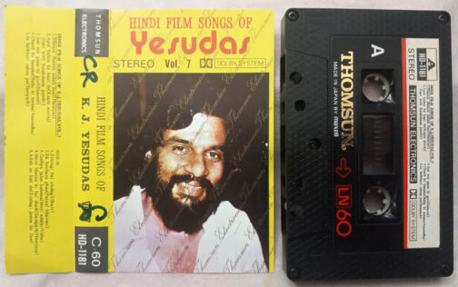 Hindi Film Songs of Yesudas Vol 7 Hindi Films Audio Cassette