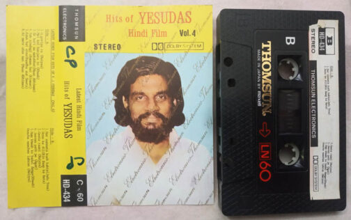 Hits of Yesudas Vol 4 Latest Hindi Films Audio Cassette