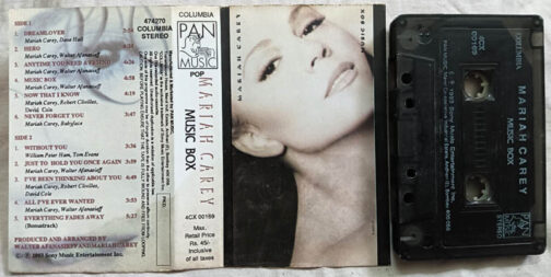 Mariah Carey Music Box Audio Cassette