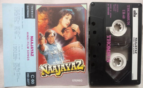 Naajayaz Hindi Film Songs Audio Cassette