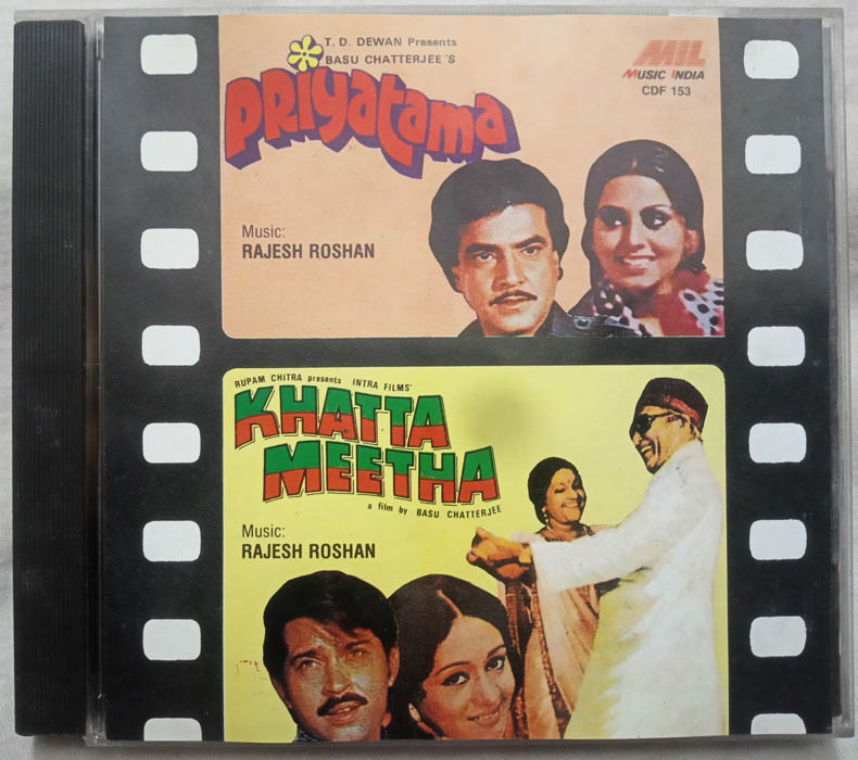 Priyatama - Khatta Meetha Hindi Film Songs Audio CD