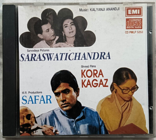 Saraswatichandra - Kora Kagaz - Safar Hindi Film Songs Audio CD (2)
