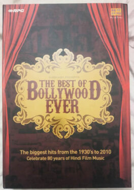 The Best of Bollywood Ever The Biggest hits from the 1930s to 2010 celebrate 80 years of hindi film music Hindi Film Song Audio cd 10 Cd’s Pack