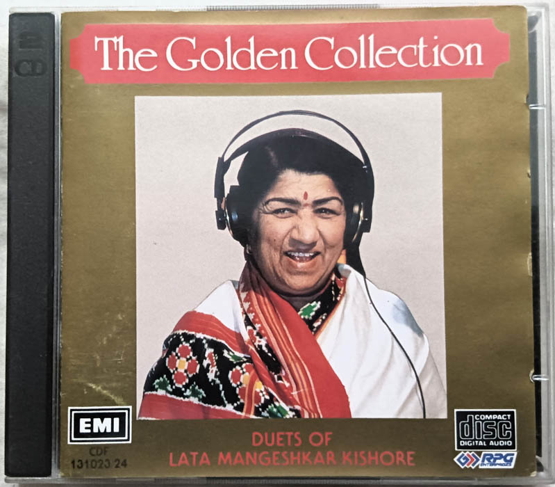 The Golden Collection Duets of Lata Mangeshkar Kishore Hindi Film Songs Audio CD (2)