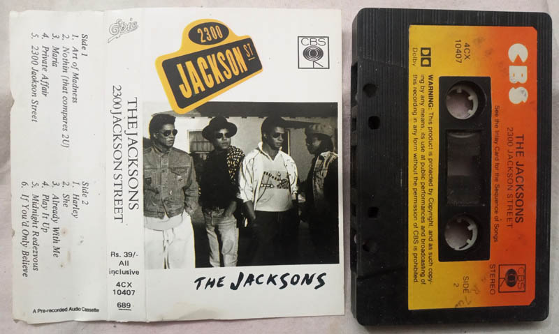 The Jacksons 2300 Jacksons st Audio Cassette
