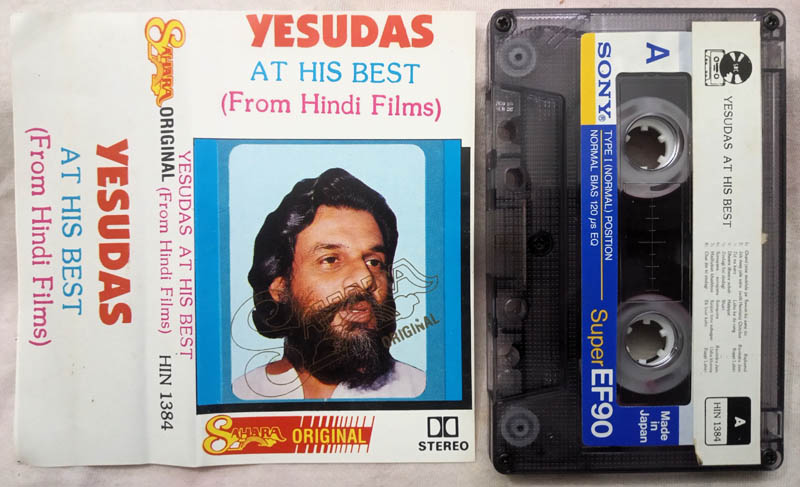 Yesudas At His Best From Hindi Films Audio Cassette