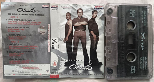 Yuva Telugu Film Songs Audio Cassette By A.R.Rahman