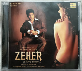 Zaher Hindi Film Songs Audio CD By Roopkumar Rathod
