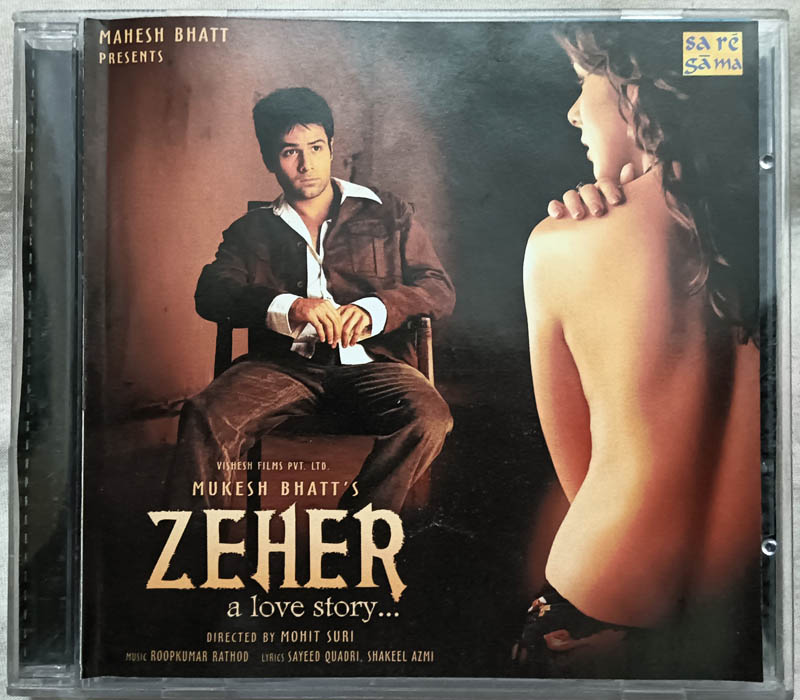 Zaher Hindi Film Songs Audio CD By Roopkumar Rathod (2)