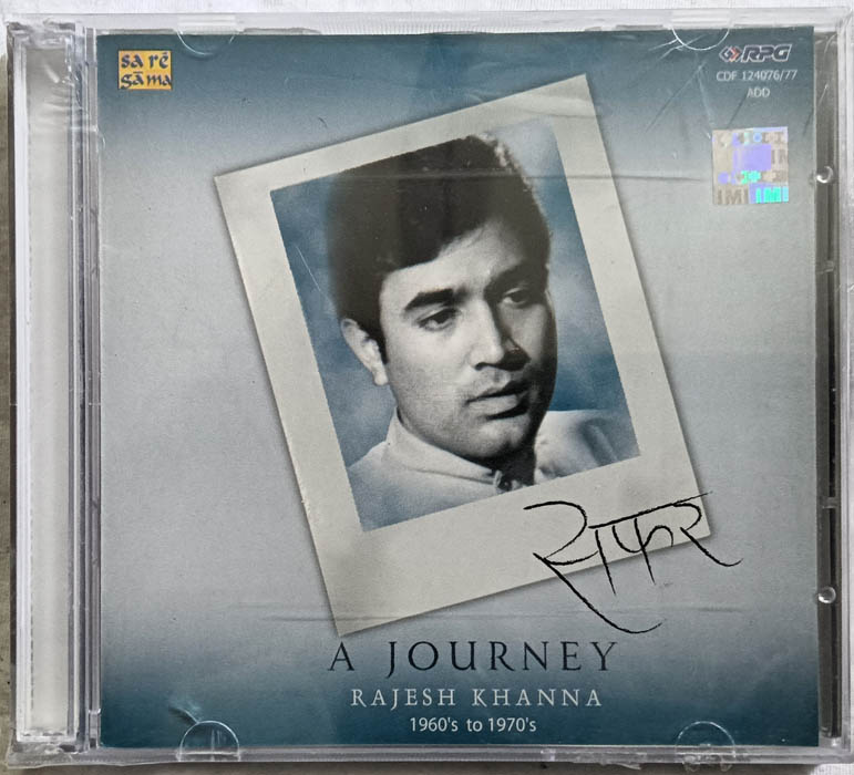 A Journy Rajesh Lhanna 1960 to 1970 Hindi Film Songs Audio cd (2)