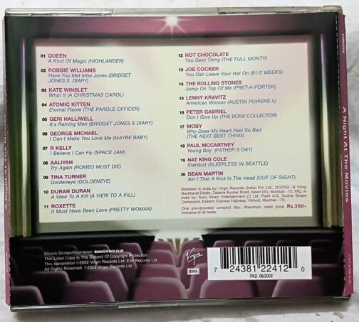 A Night at the movies Audio cd