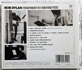 Bob Dylan Highway 61 Revisited Album Audio Cd