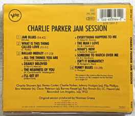 Charlie Parker Jam Session Audio cd