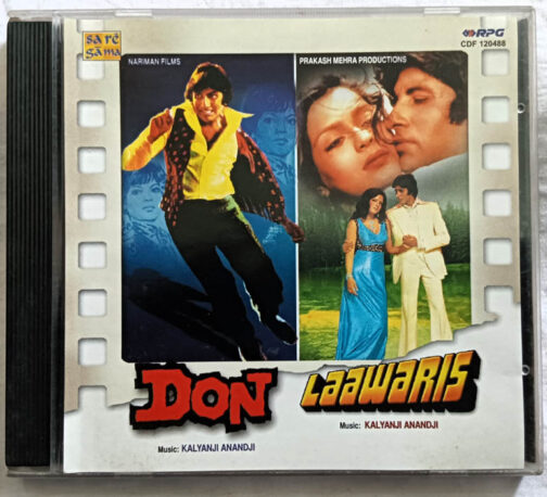 Don Laawaris Hindi Film Songs Audio CD By Kalyanji Anandji