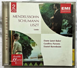 Double Forte Mendelssohn Schumannn Liszt Leieder Album Audio cd